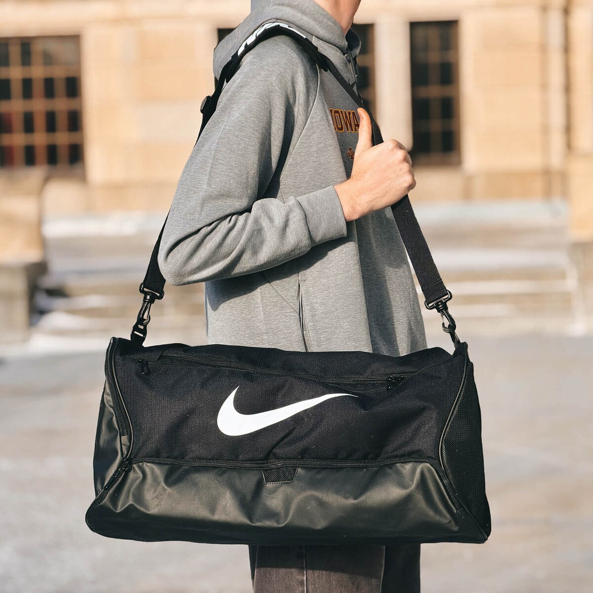 Nike® Basketball Cy Duffle Bag